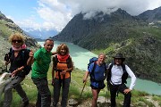 Il grandioso scenario di Cima Fontana (3068 m) in Valmalenco il 29 luglio 2016 - FOTOGALLERY